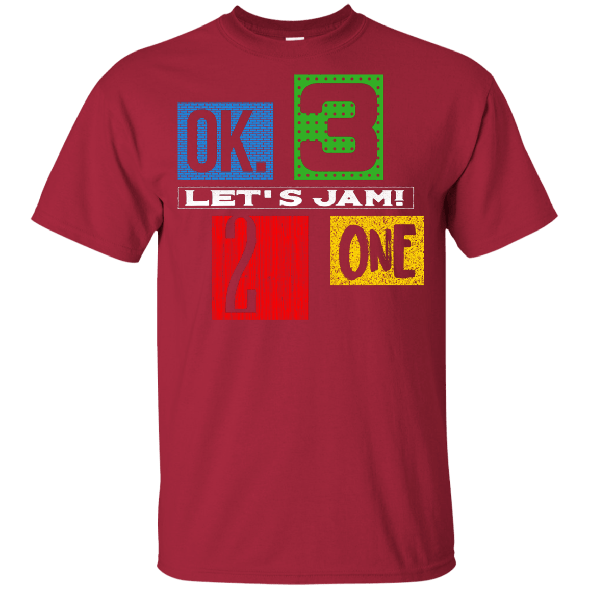 T-Shirts Cardinal / YXS Let's Jam Youth T-Shirt