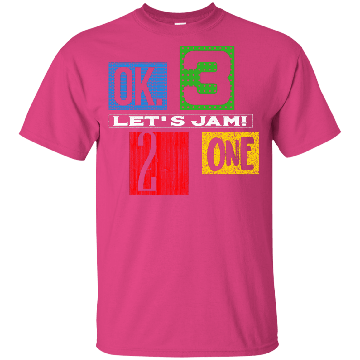 T-Shirts Heliconia / YXS Let's Jam Youth T-Shirt
