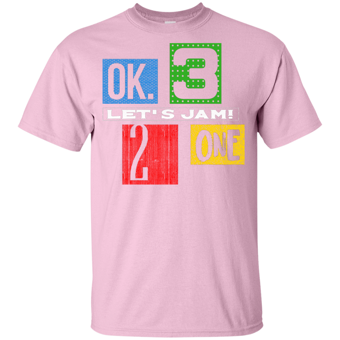 T-Shirts Light Pink / YXS Let's Jam Youth T-Shirt