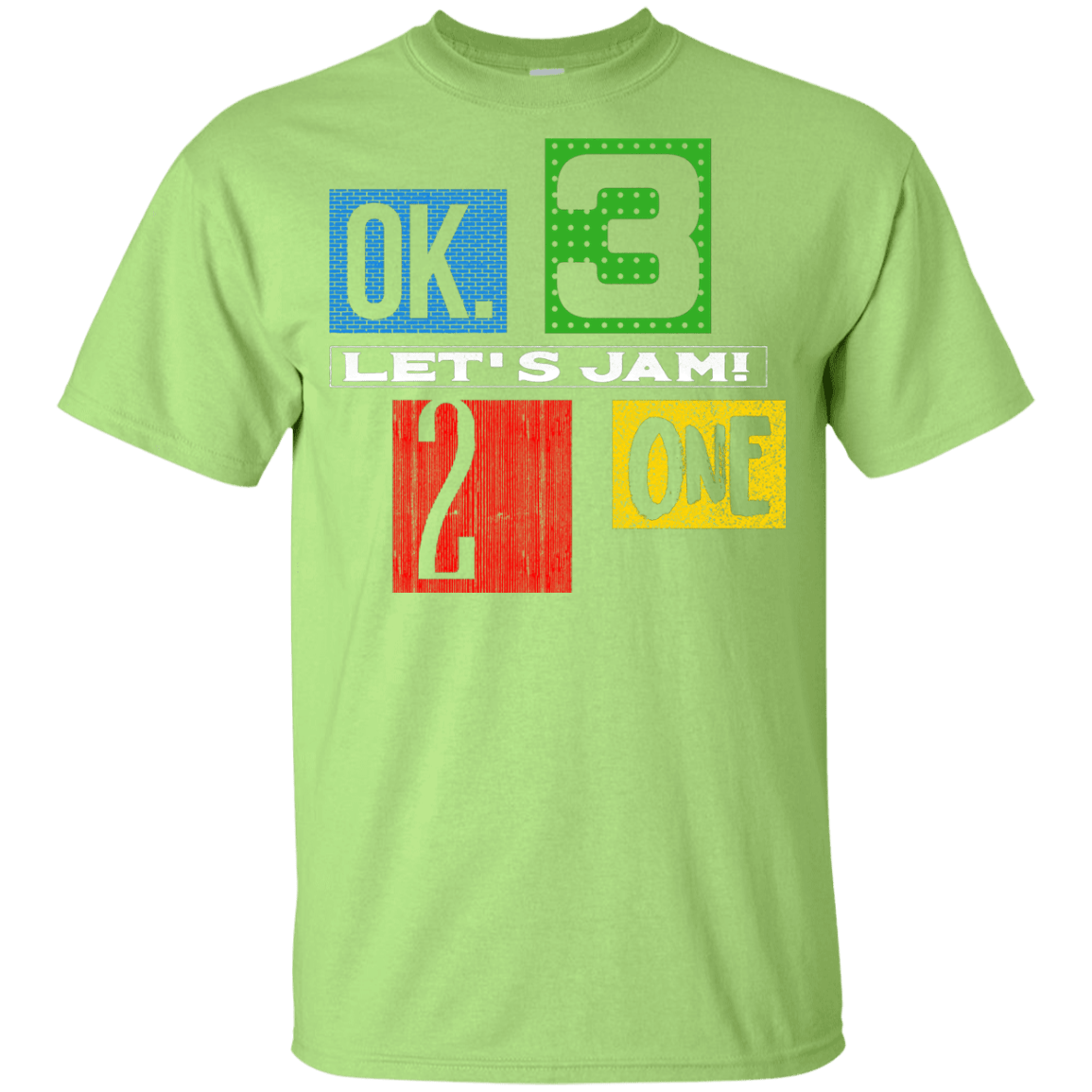 T-Shirts Mint Green / YXS Let's Jam Youth T-Shirt