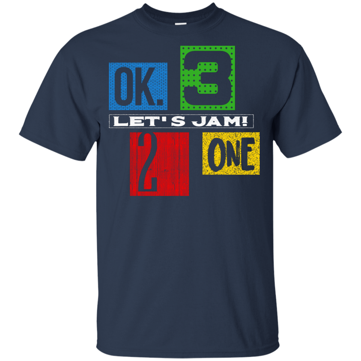 T-Shirts Navy / YXS Let's Jam Youth T-Shirt