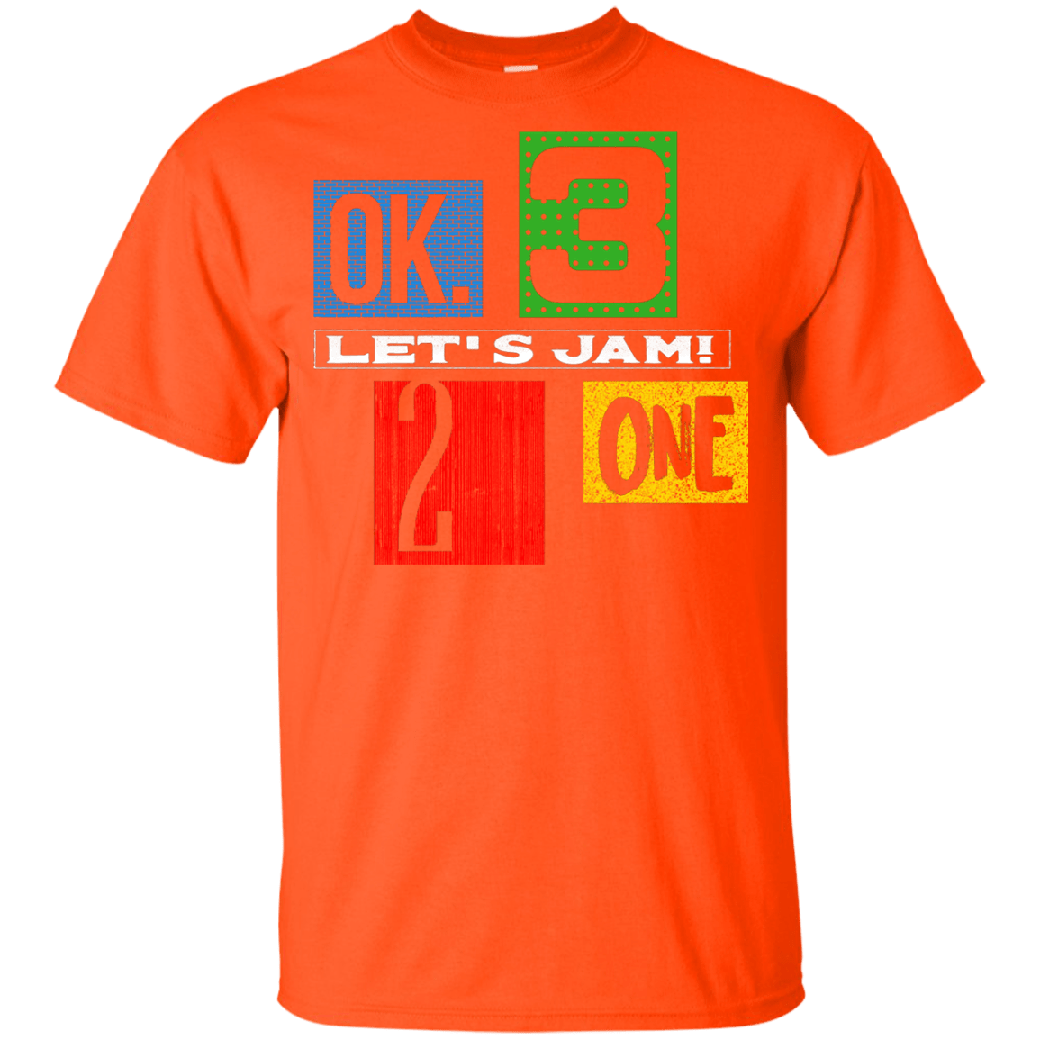T-Shirts Orange / YXS Let's Jam Youth T-Shirt