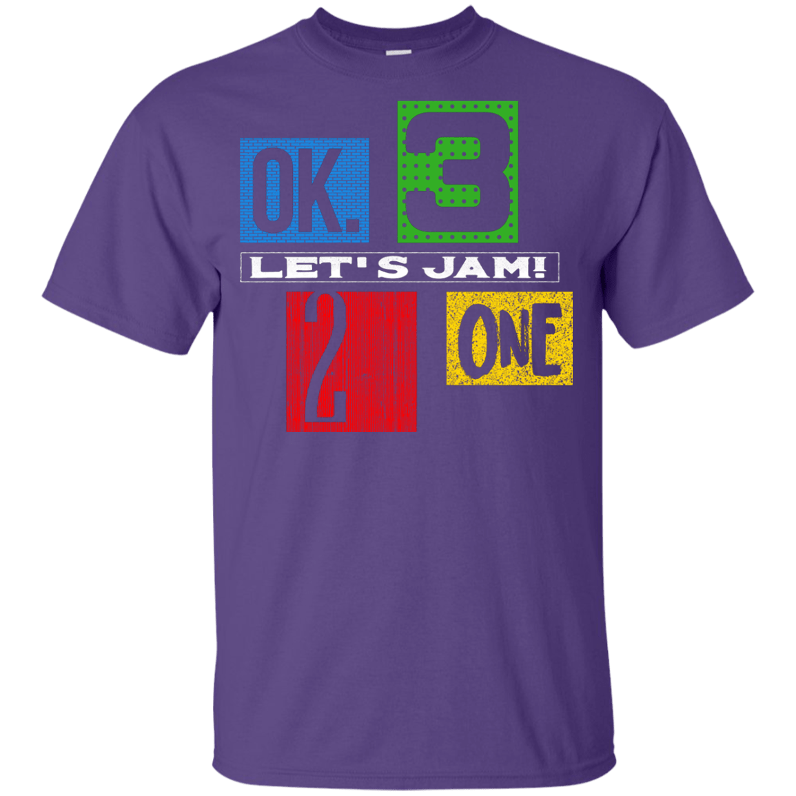 T-Shirts Purple / YXS Let's Jam Youth T-Shirt