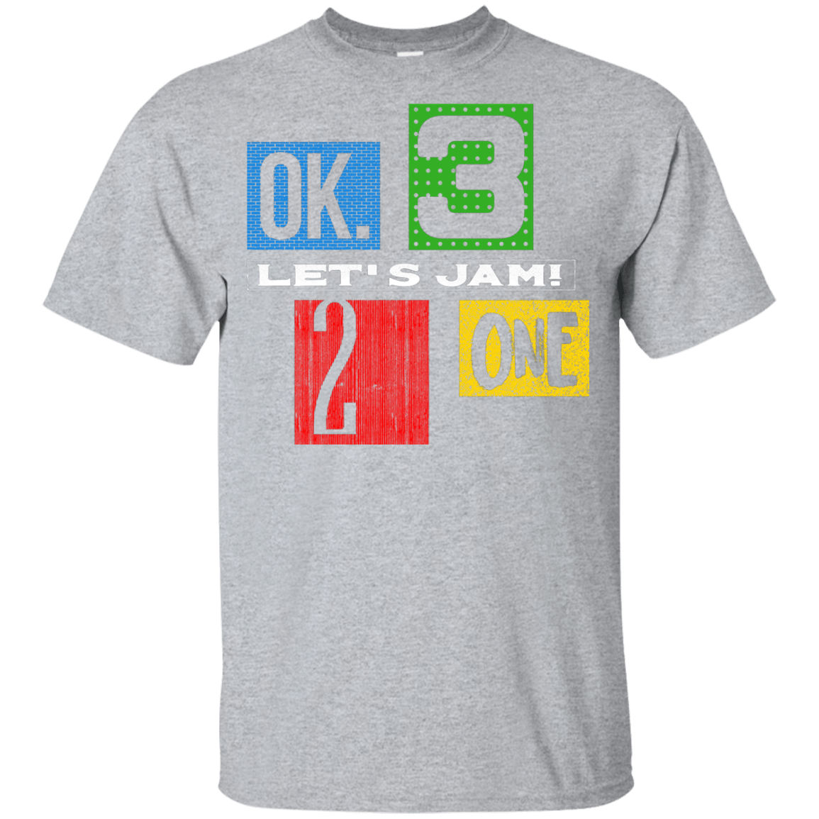 T-Shirts Sport Grey / YXS Let's Jam Youth T-Shirt