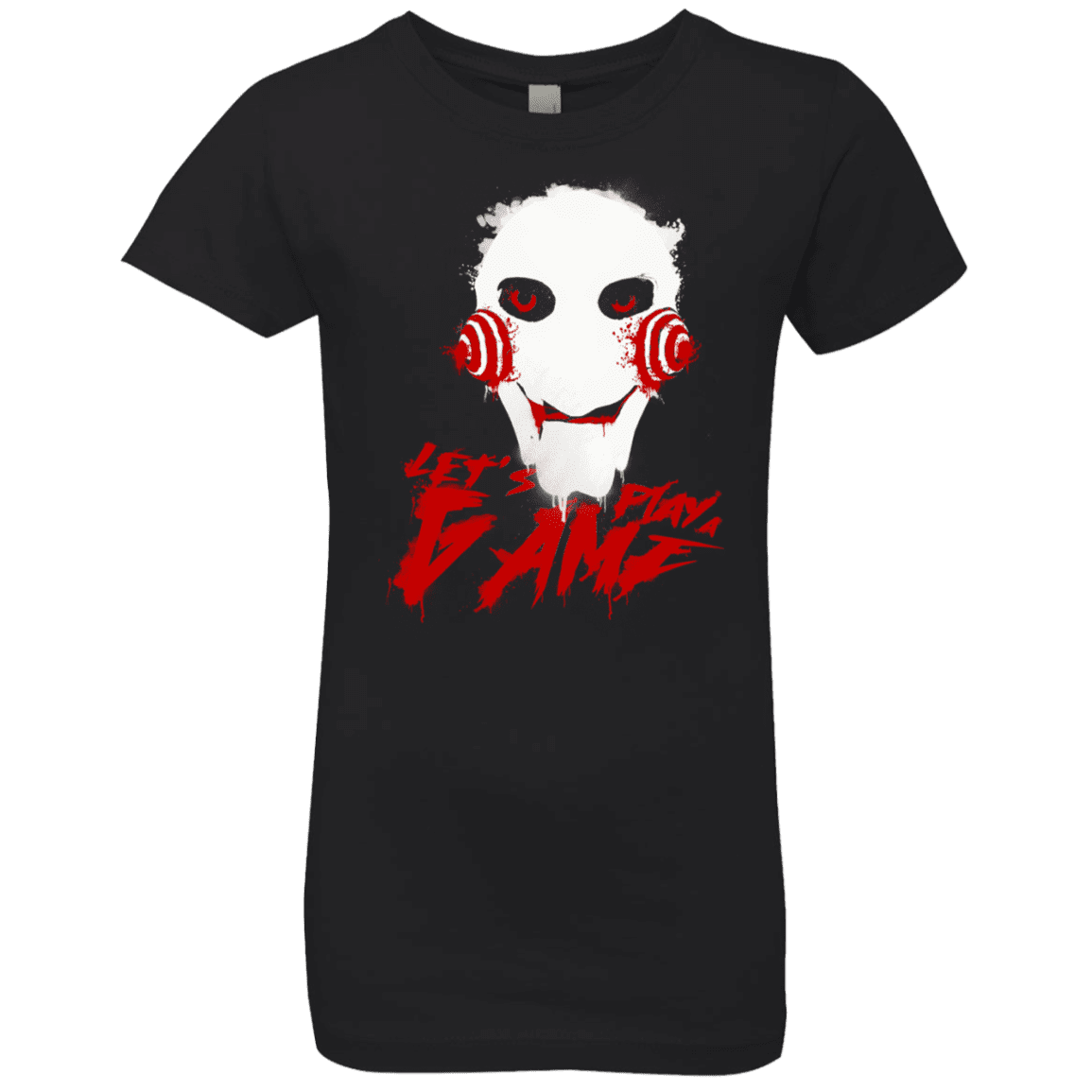 T-Shirts Black / YXS Let's Play A Game Girls Premium T-Shirt