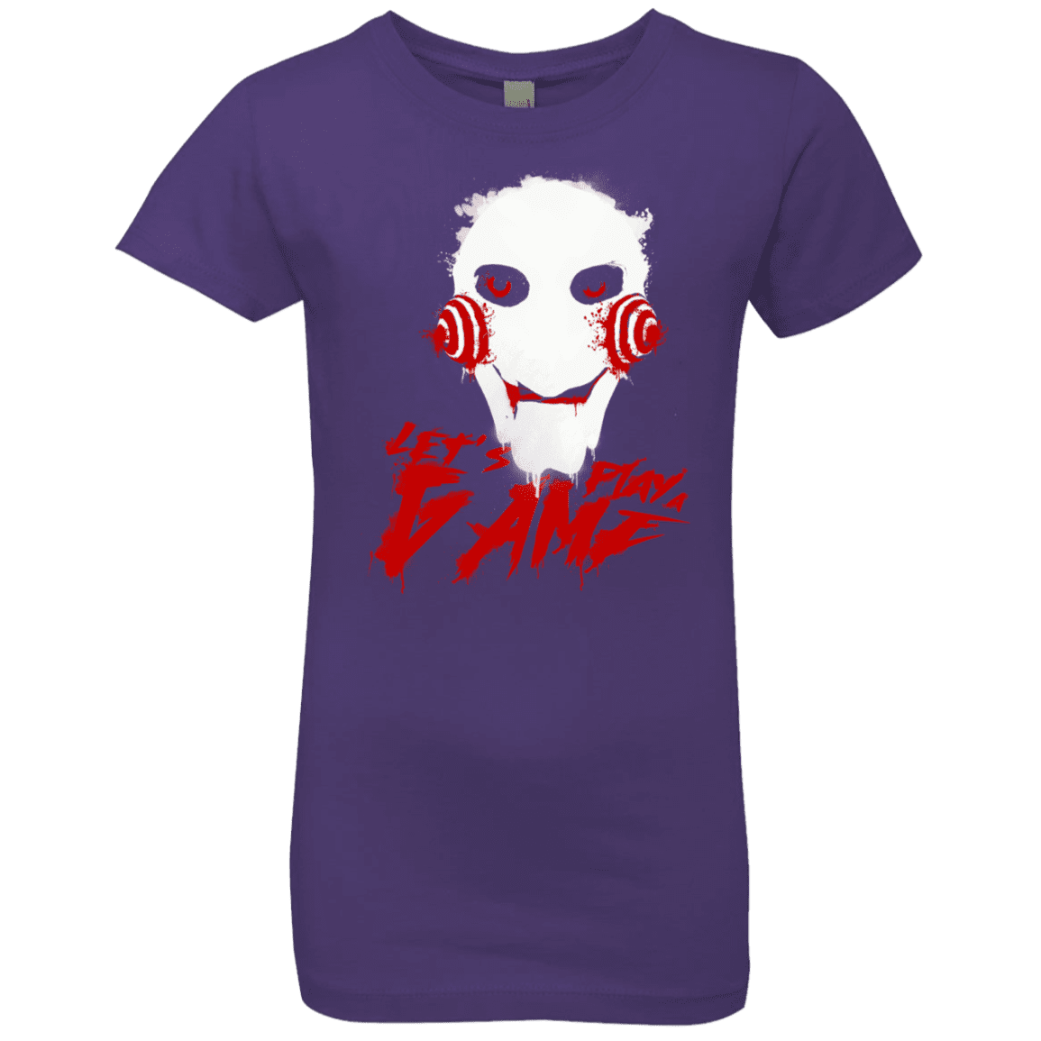 T-Shirts Purple Rush / YXS Let's Play A Game Girls Premium T-Shirt