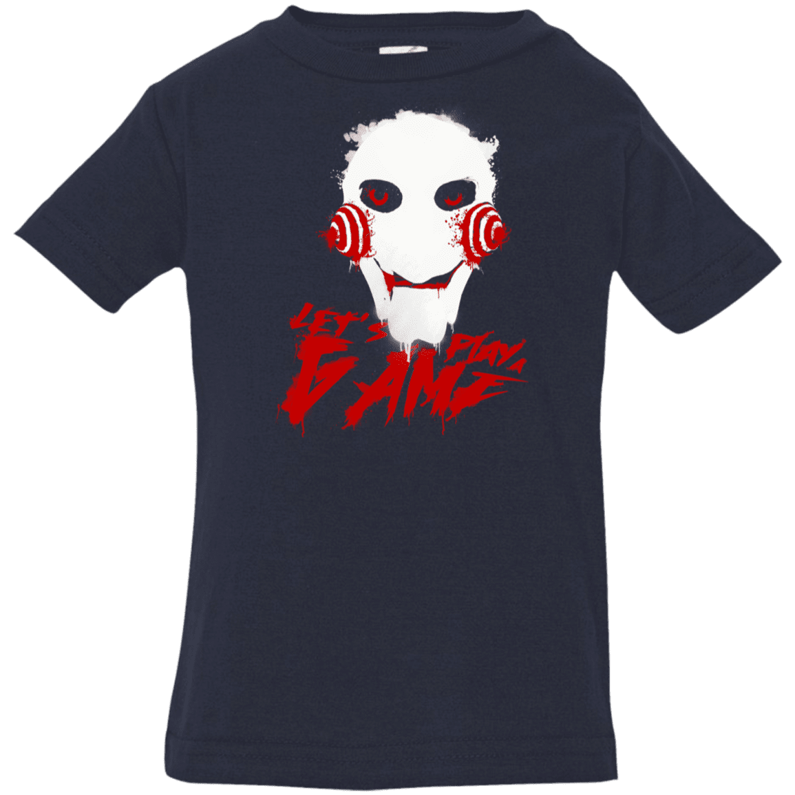 T-Shirts Navy / 6 Months Let's Play A Game Infant Premium T-Shirt