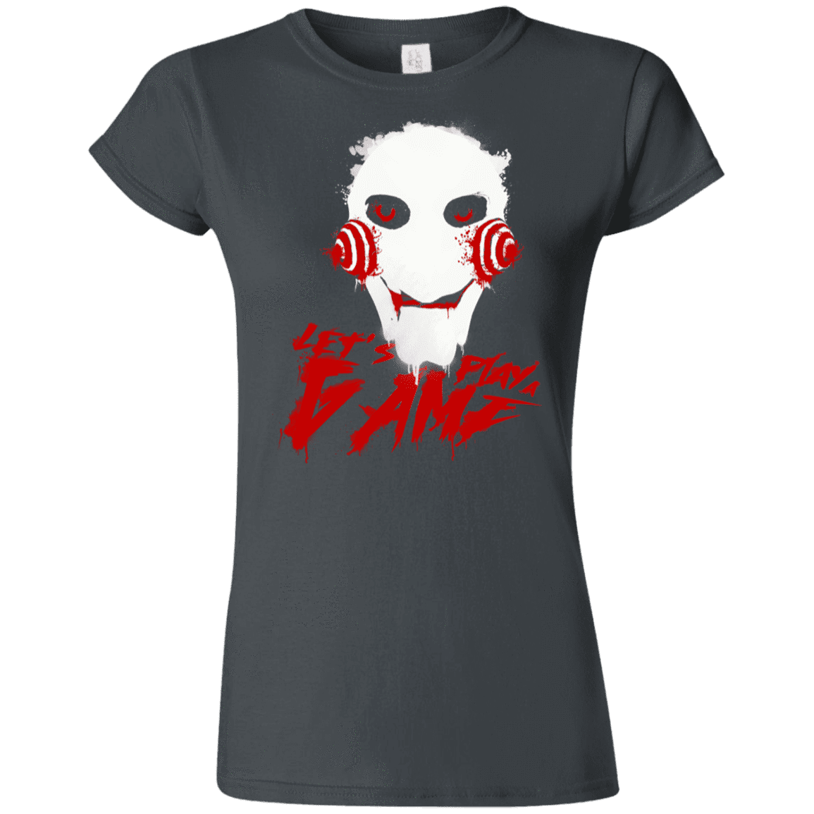 T-Shirts Charcoal / S Let's Play A Game Junior Slimmer-Fit T-Shirt