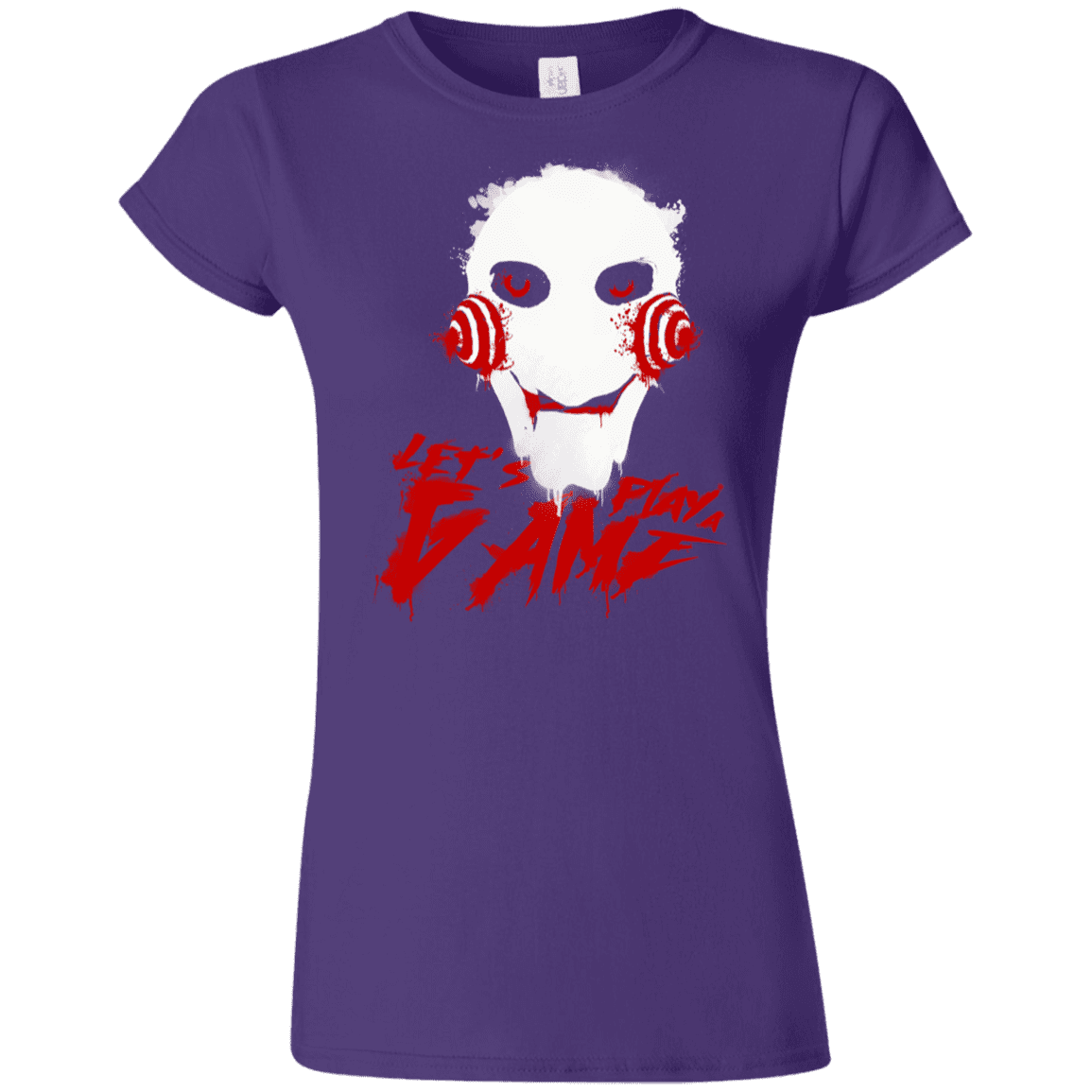 T-Shirts Purple / S Let's Play A Game Junior Slimmer-Fit T-Shirt