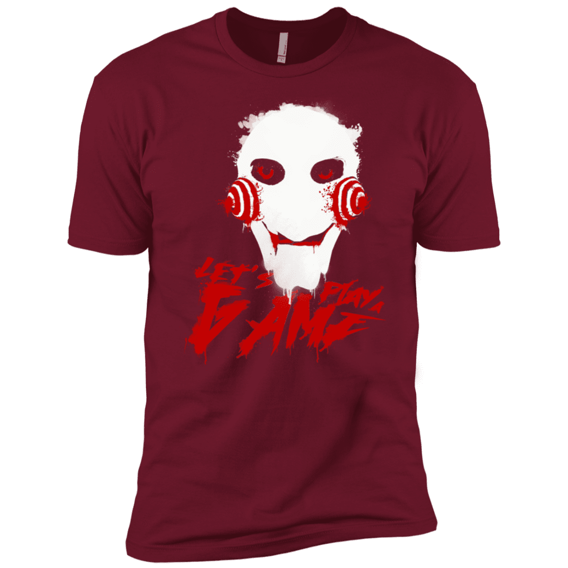 T-Shirts Cardinal / X-Small Let's Play A Game Men's Premium T-Shirt