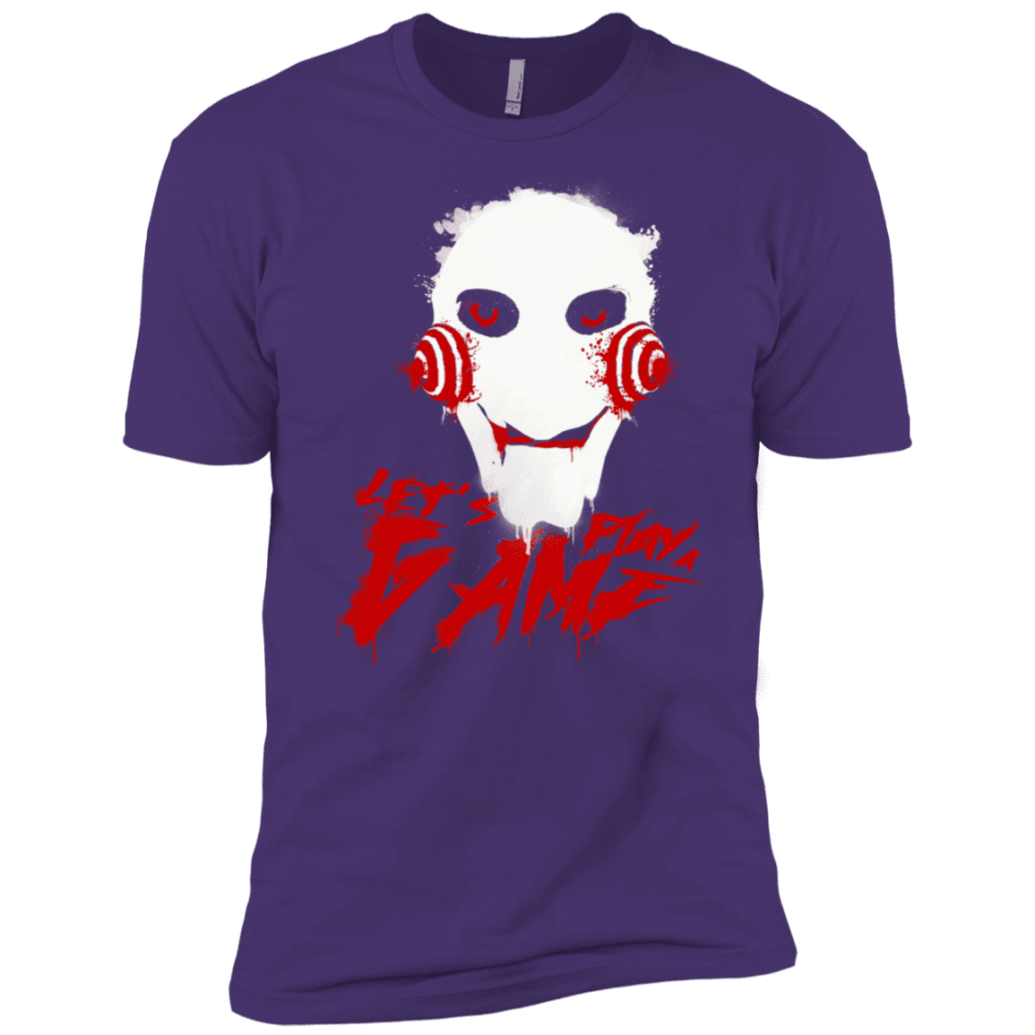T-Shirts Purple Rush/ / X-Small Let's Play A Game Men's Premium T-Shirt