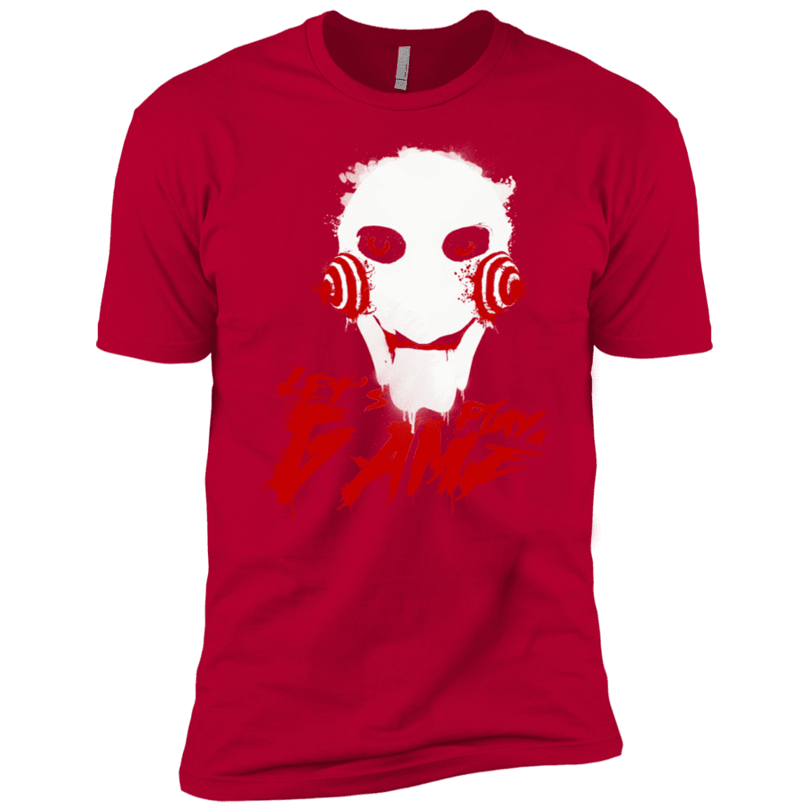 T-Shirts Red / X-Small Let's Play A Game Men's Premium T-Shirt