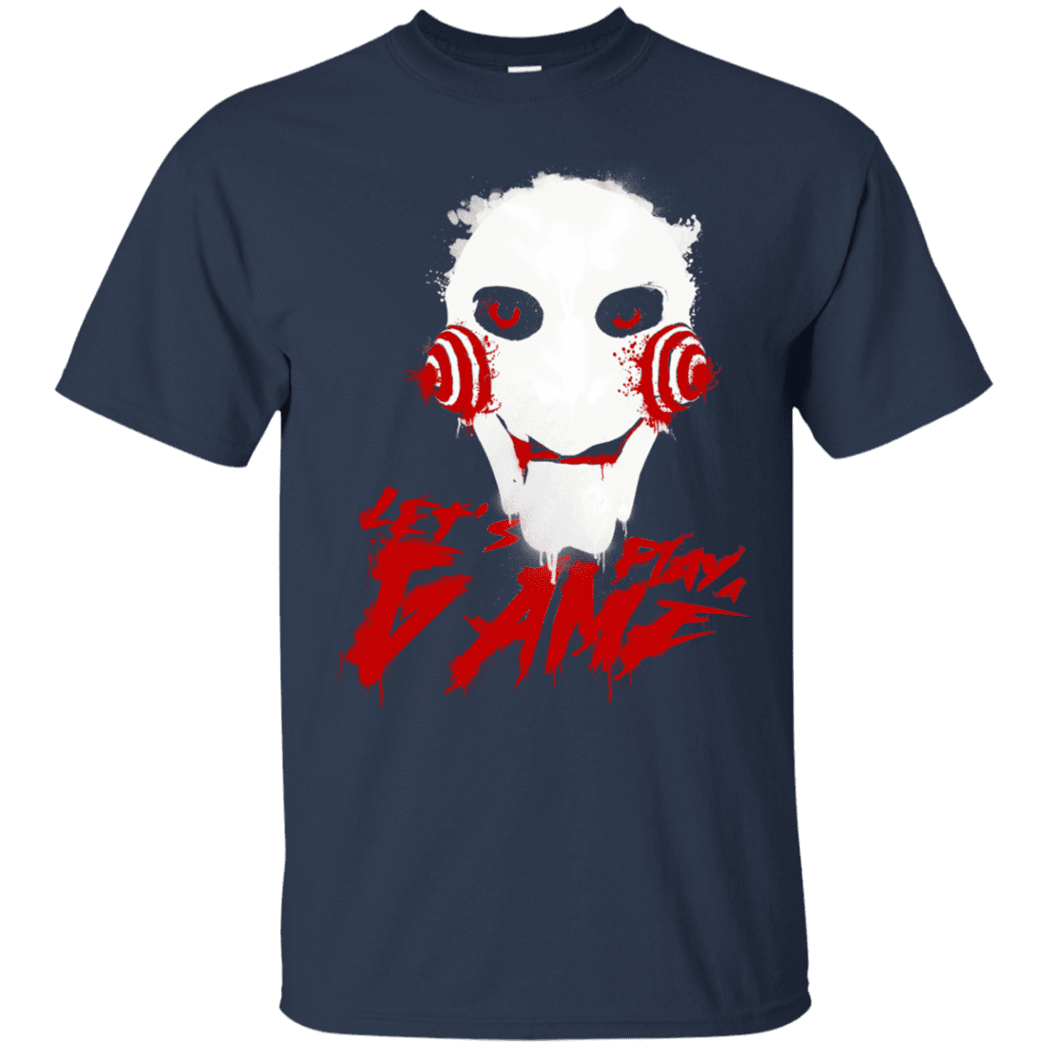 T-Shirts Navy / S Let's Play A Game T-Shirt