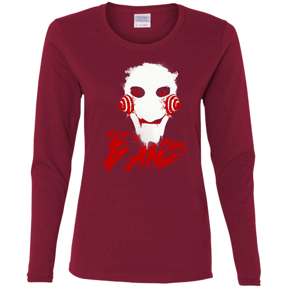 T-Shirts Cardinal / S Let's Play A Game Women's Long Sleeve T-Shirt