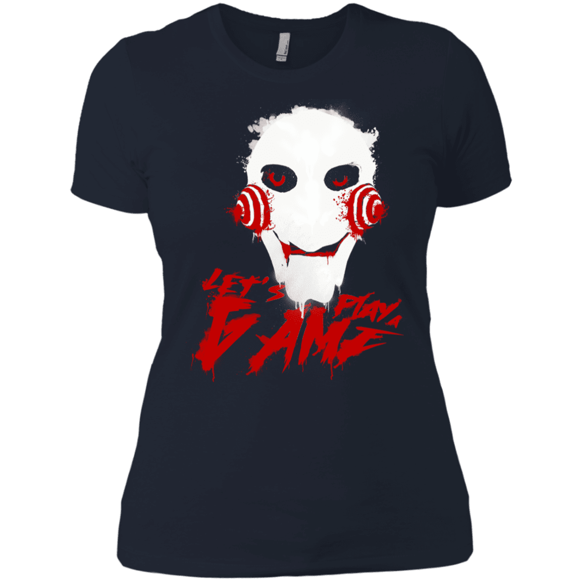 T-Shirts Midnight Navy / X-Small Let's Play A Game Women's Premium T-Shirt