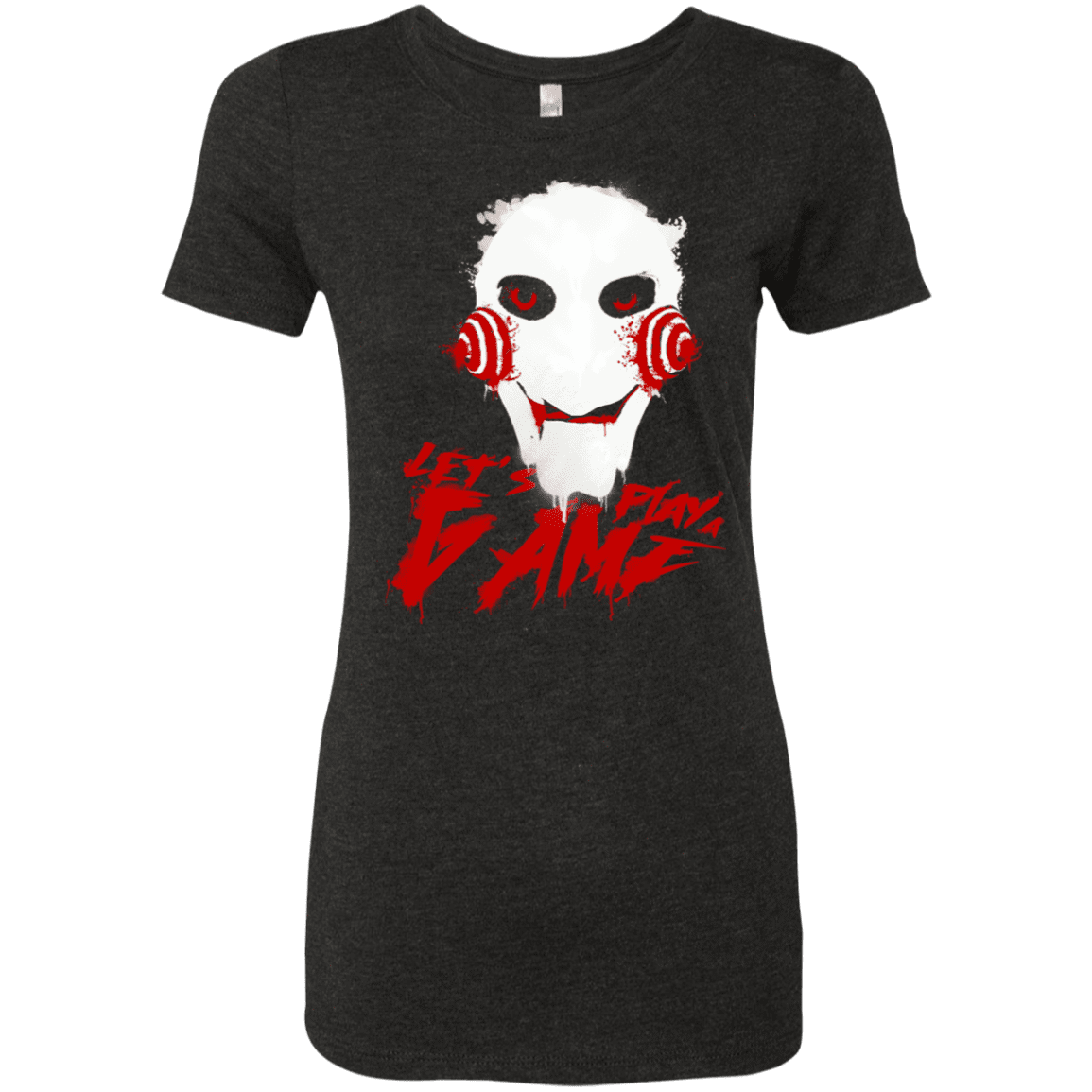 T-Shirts Vintage Black / S Let's Play A Game Women's Triblend T-Shirt