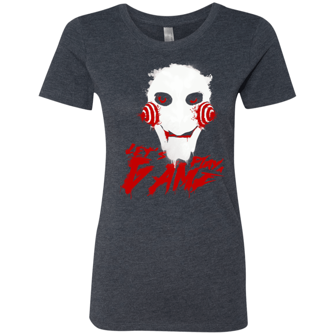 T-Shirts Vintage Navy / S Let's Play A Game Women's Triblend T-Shirt