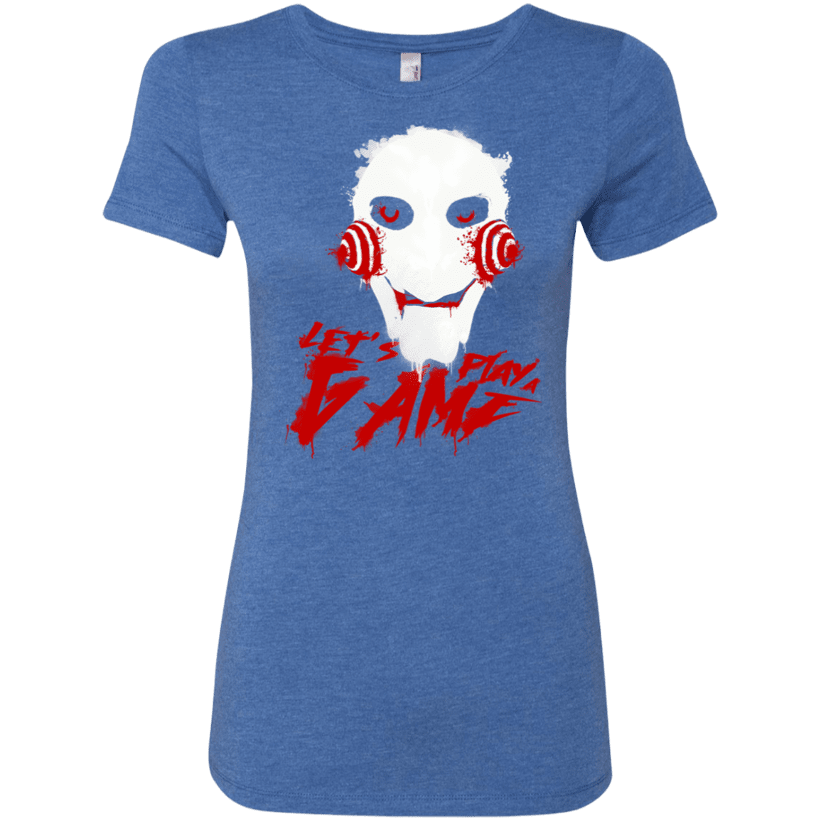 T-Shirts Vintage Royal / S Let's Play A Game Women's Triblend T-Shirt