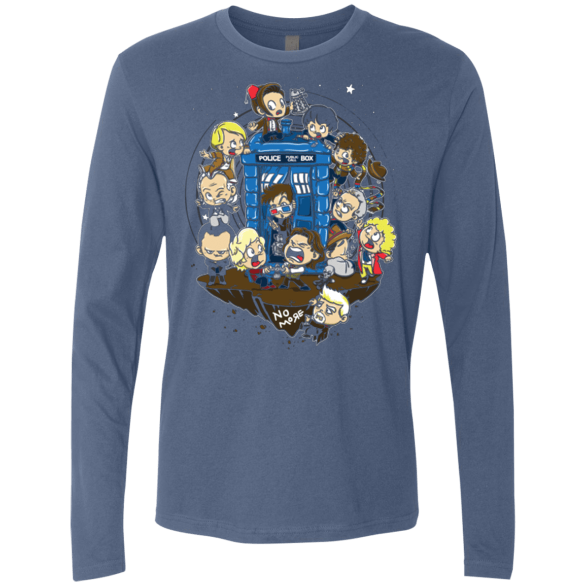 T-Shirts Indigo / Small Let's Play Doctor Men's Premium Long Sleeve