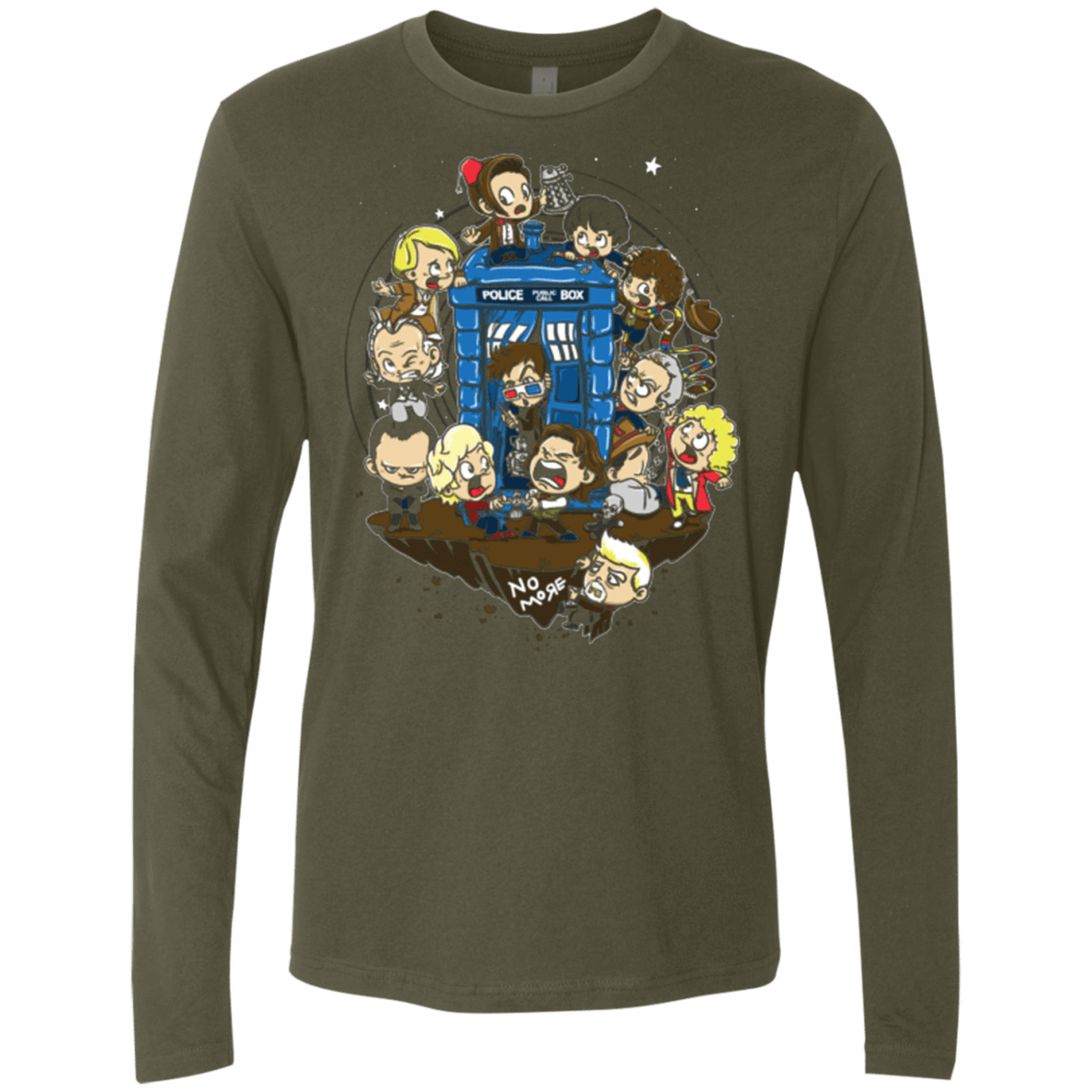 T-Shirts Military Green / Small Let's Play Doctor Men's Premium Long Sleeve