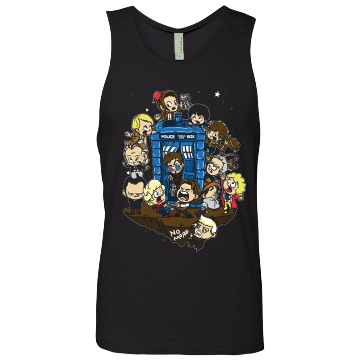 T-Shirts Black / Small Let's Play Doctor Men's Premium Tank Top