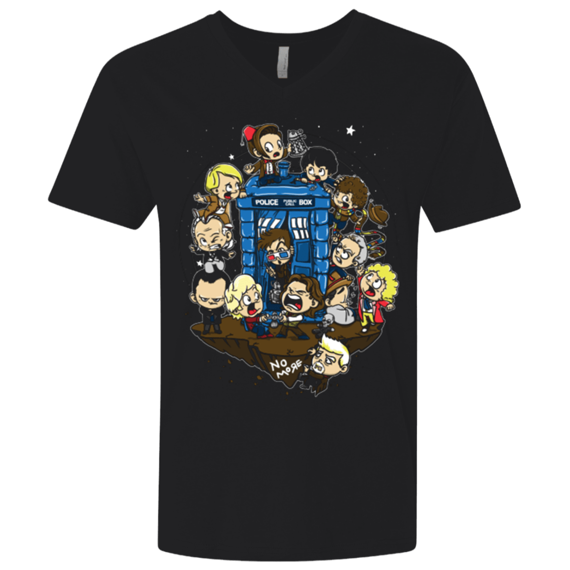 T-Shirts Black / X-Small Let's Play Doctor Men's Premium V-Neck