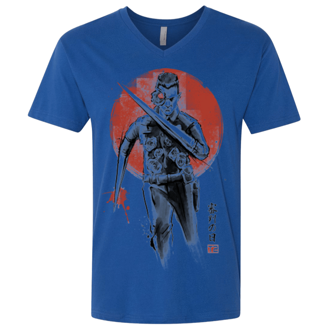 T-Shirts Royal / X-Small Lethal Machine Men's Premium V-Neck