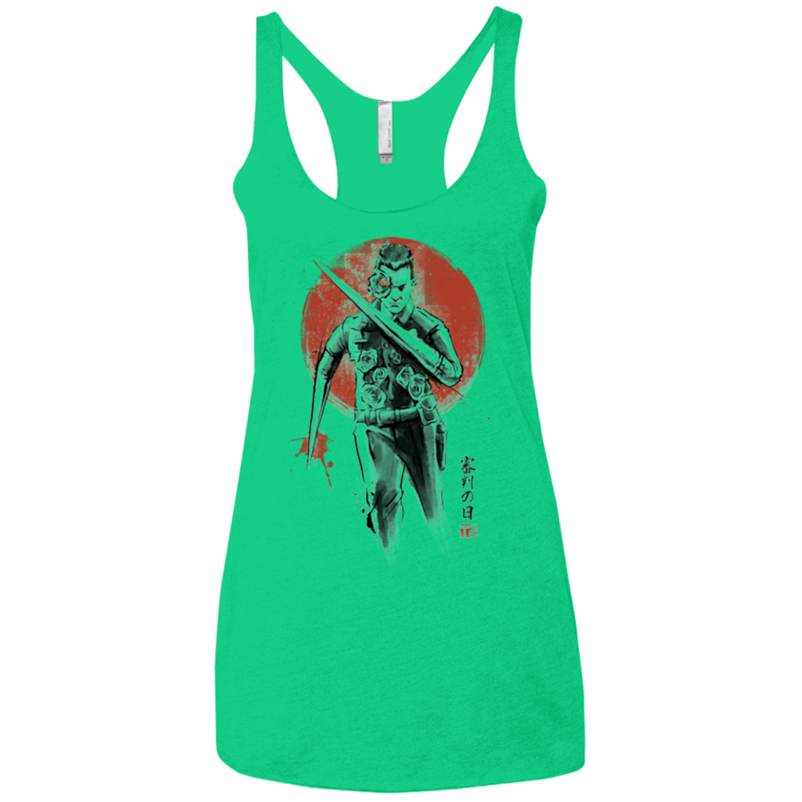 T-Shirts Envy / X-Small Lethal Machine Women's Triblend Racerback Tank
