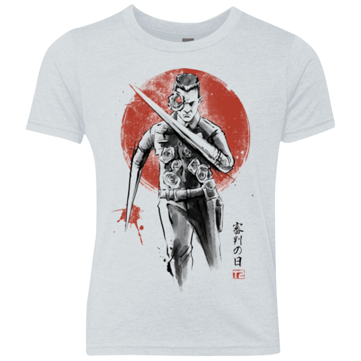 T-Shirts Heather White / YXS Lethal Machine Youth Triblend T-Shirt