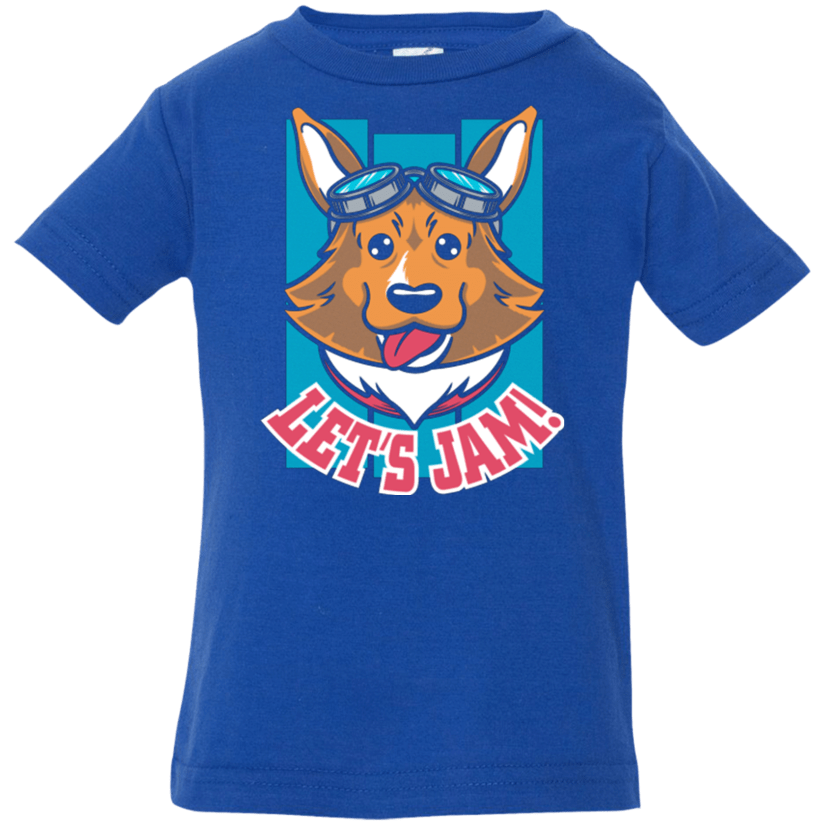 T-Shirts Royal / 6 Months Lets Jam (2) Infant PremiumT-Shirt