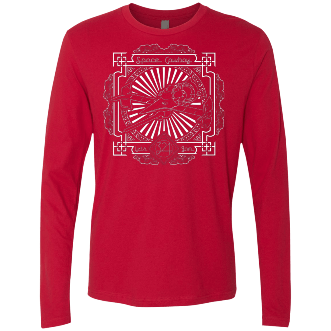 T-Shirts Red / Small Lets Jam 2 Men's Premium Long Sleeve