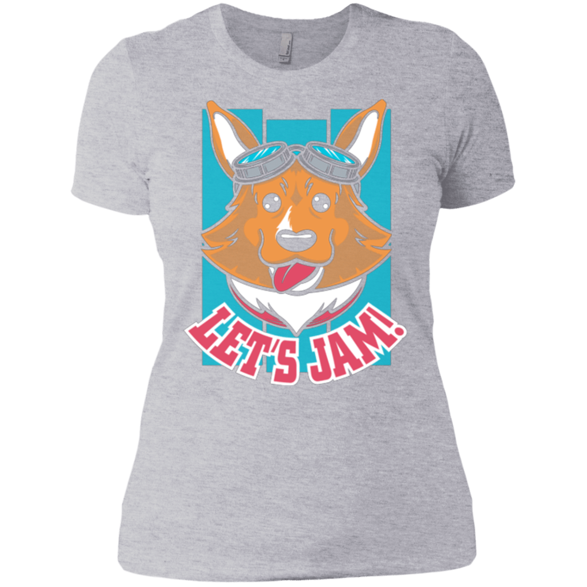 T-Shirts Heather Grey / X-Small Lets Jam (2) Women's Premium T-Shirt