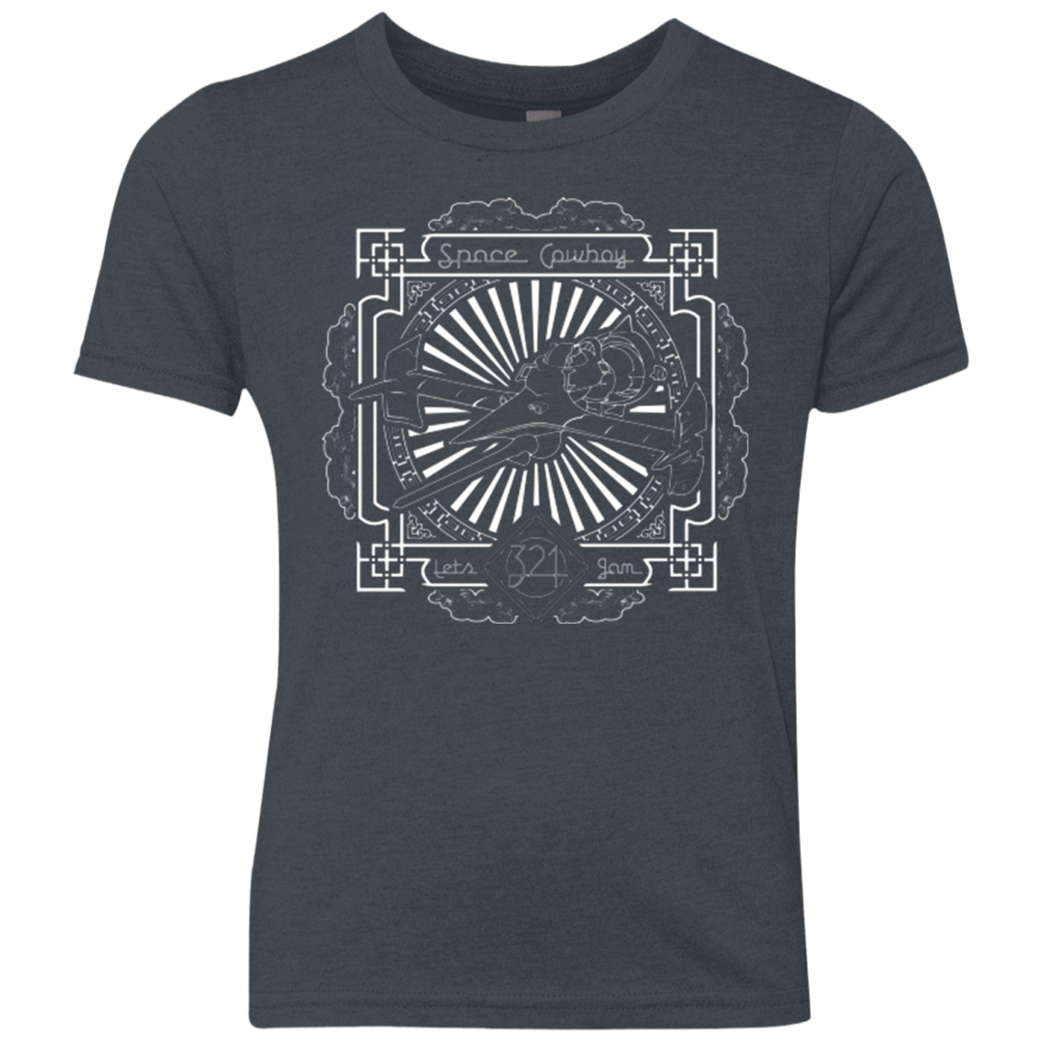 T-Shirts Vintage Navy / YXS Lets Jam 2 Youth Triblend T-Shirt