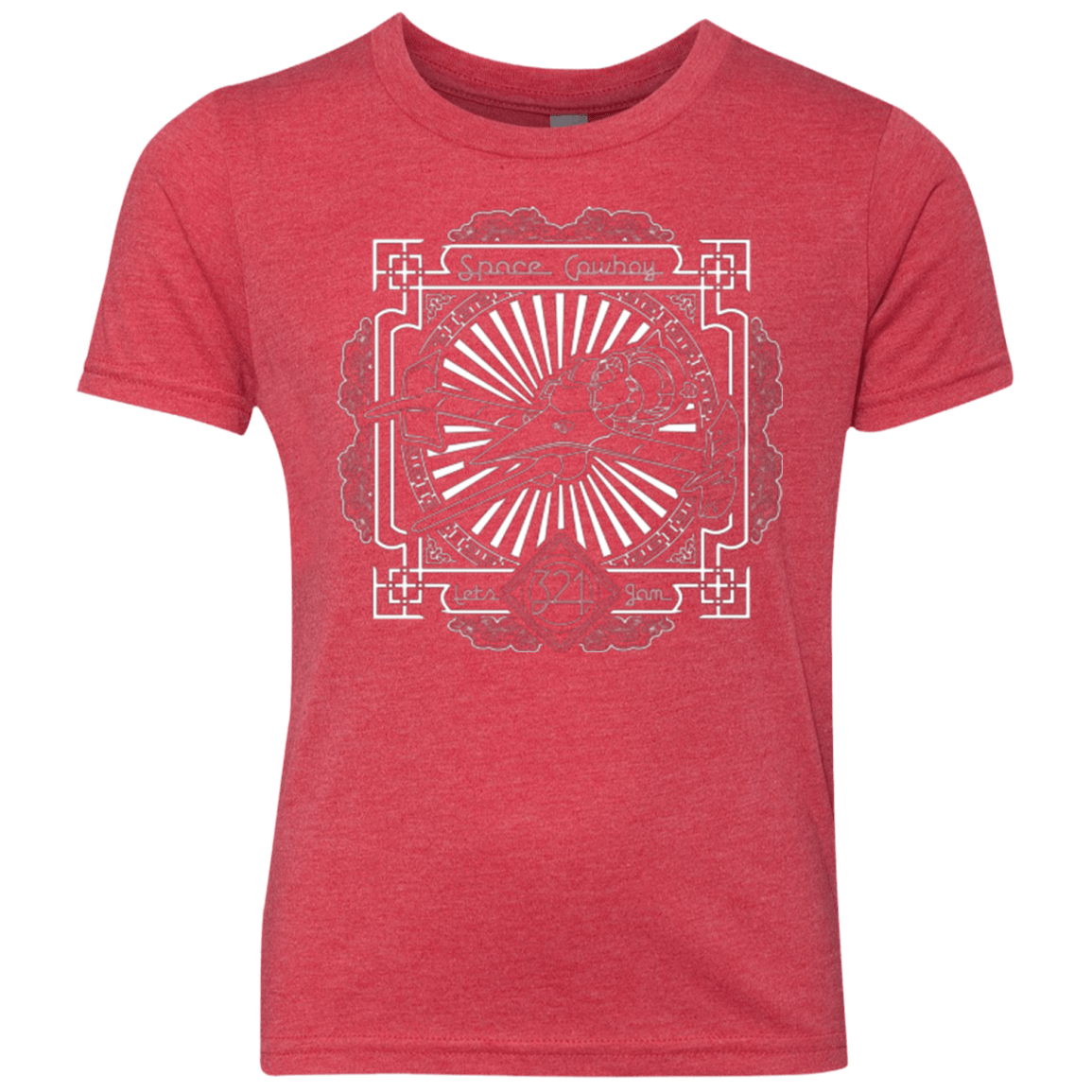 T-Shirts Vintage Red / YXS Lets Jam 2 Youth Triblend T-Shirt