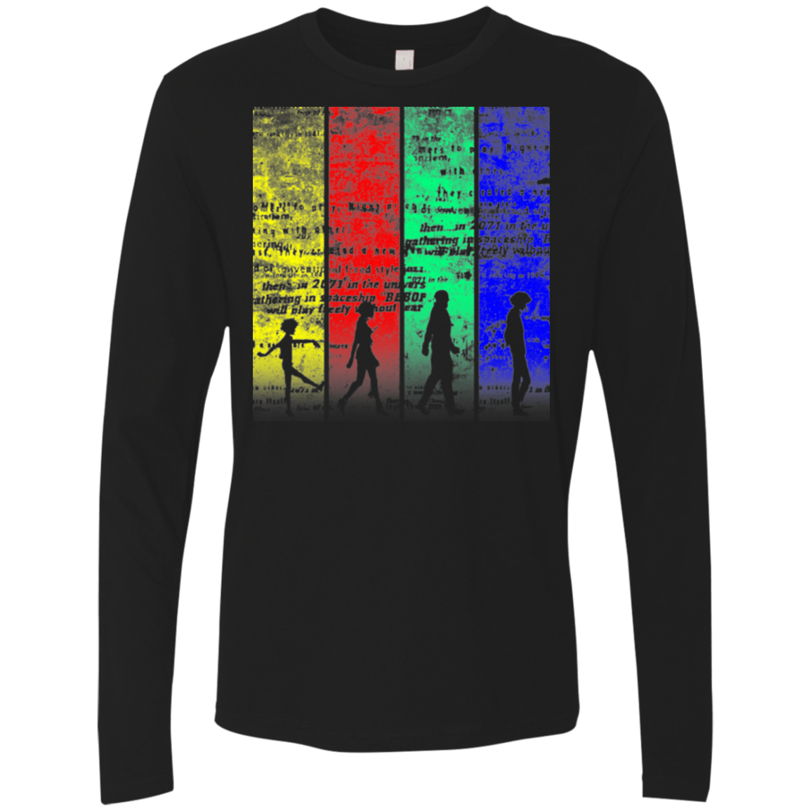 T-Shirts Black / Small Lets jam Men's Premium Long Sleeve