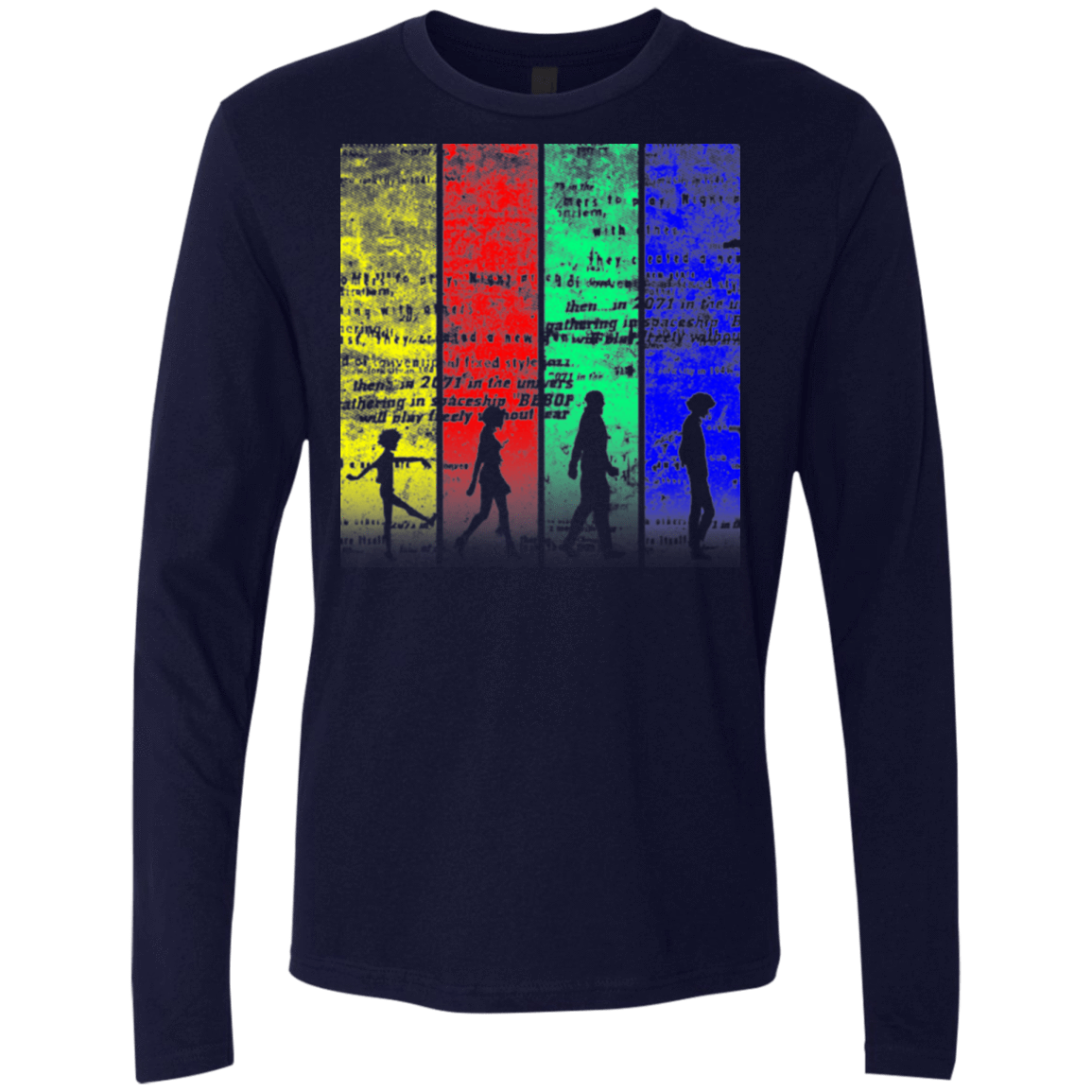 T-Shirts Midnight Navy / Small Lets jam Men's Premium Long Sleeve