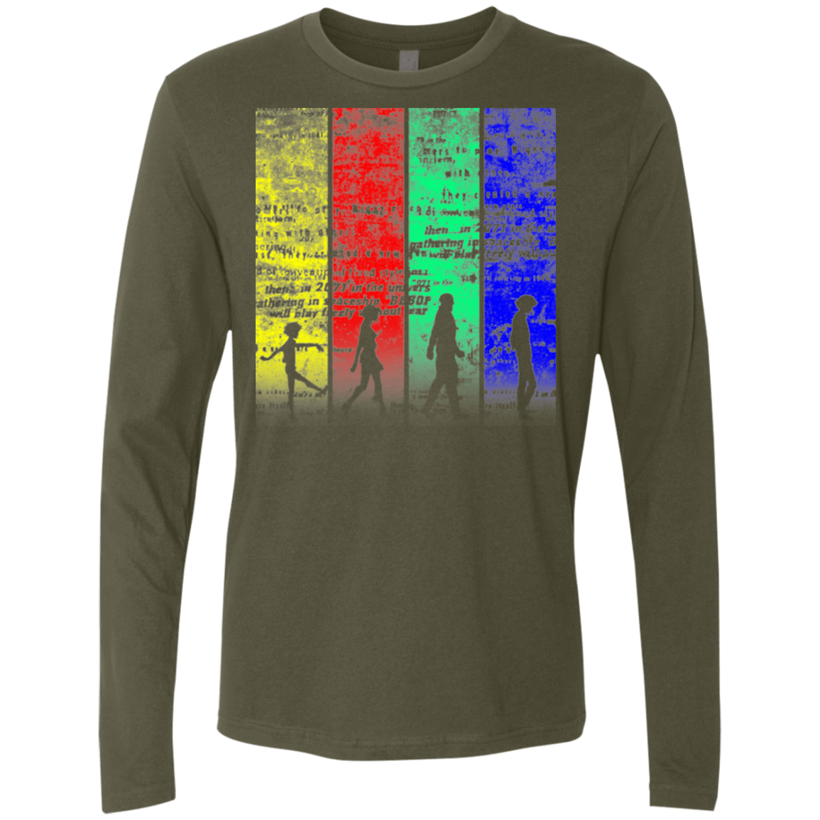 T-Shirts Military Green / Small Lets jam Men's Premium Long Sleeve