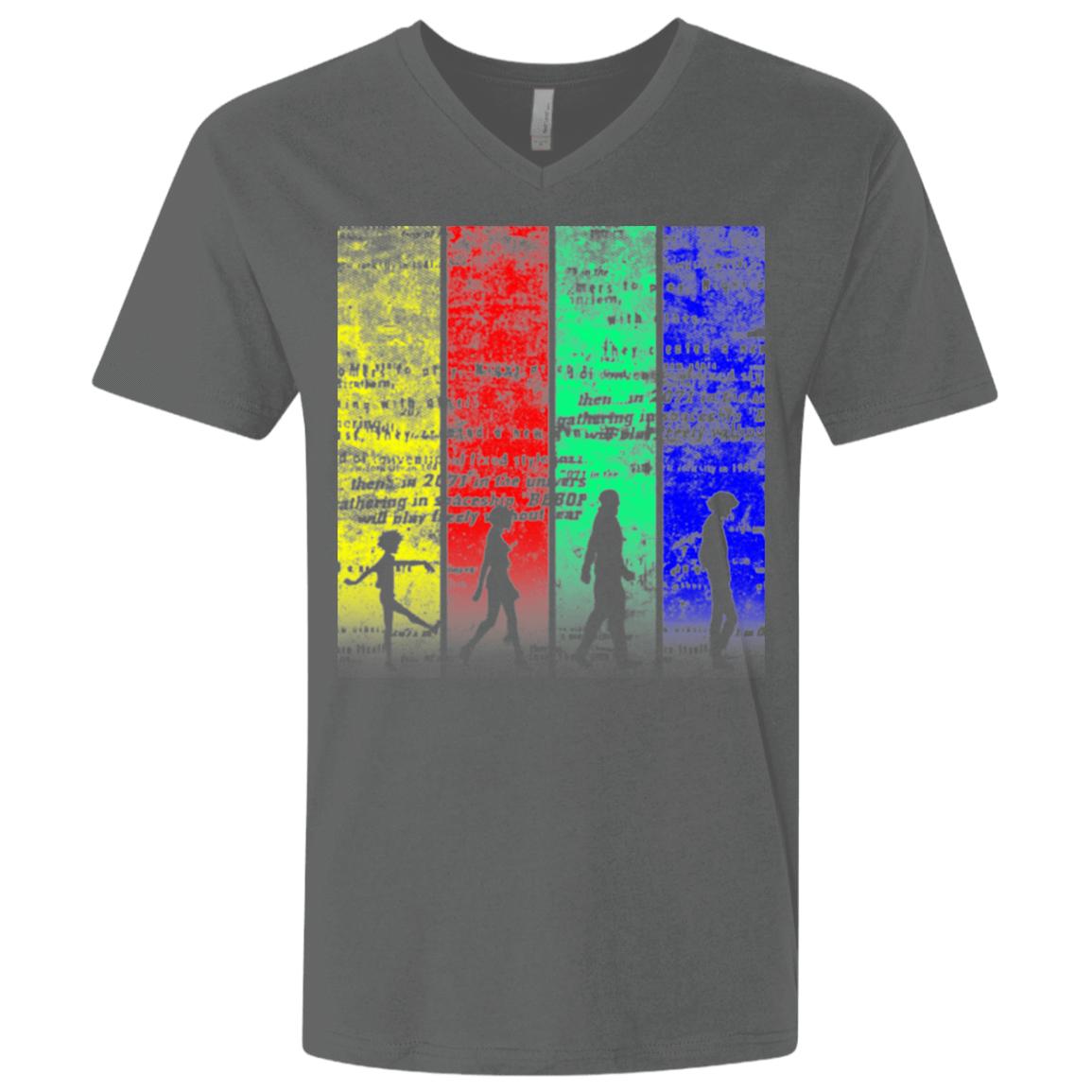 T-Shirts Heavy Metal / X-Small Lets jam Men's Premium V-Neck