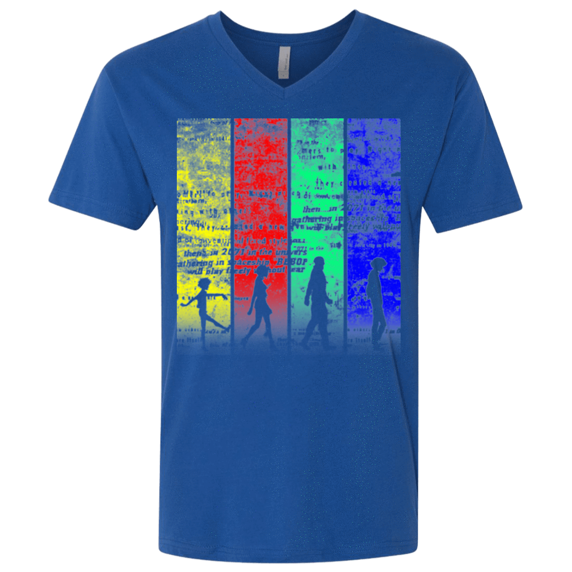 T-Shirts Royal / X-Small Lets jam Men's Premium V-Neck