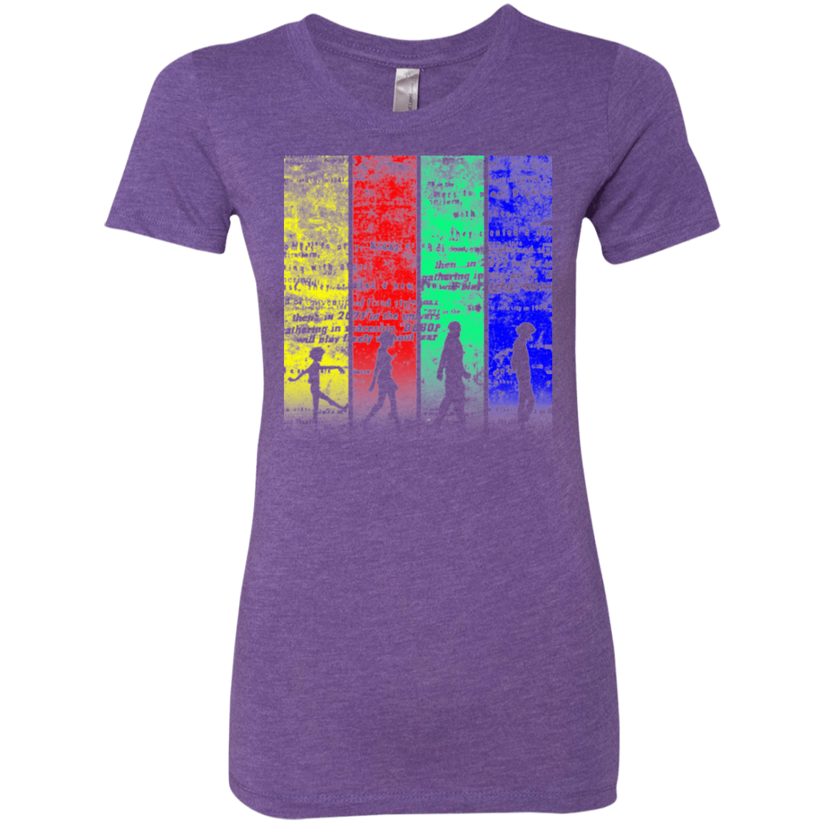 T-Shirts Purple Rush / Small Lets jam Women's Triblend T-Shirt