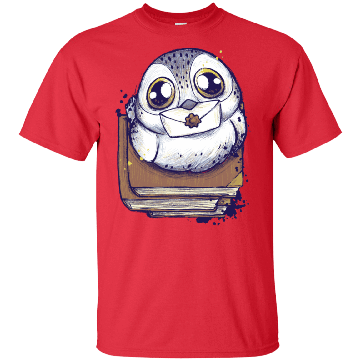 T-Shirts Red / S Letter T-Shirt