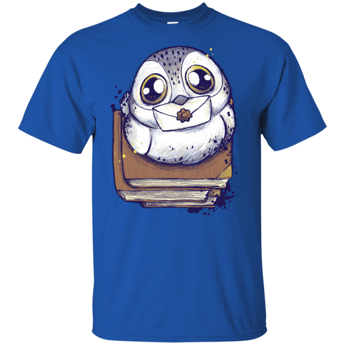 T-Shirts Royal / S Letter T-Shirt