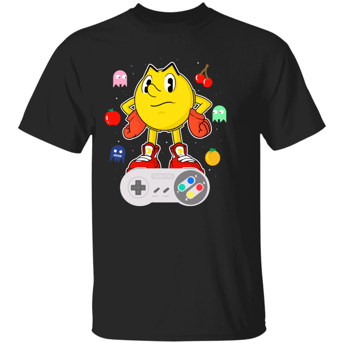 T-Shirts Black / YXS Lever Pac-Man Youth T-Shirt