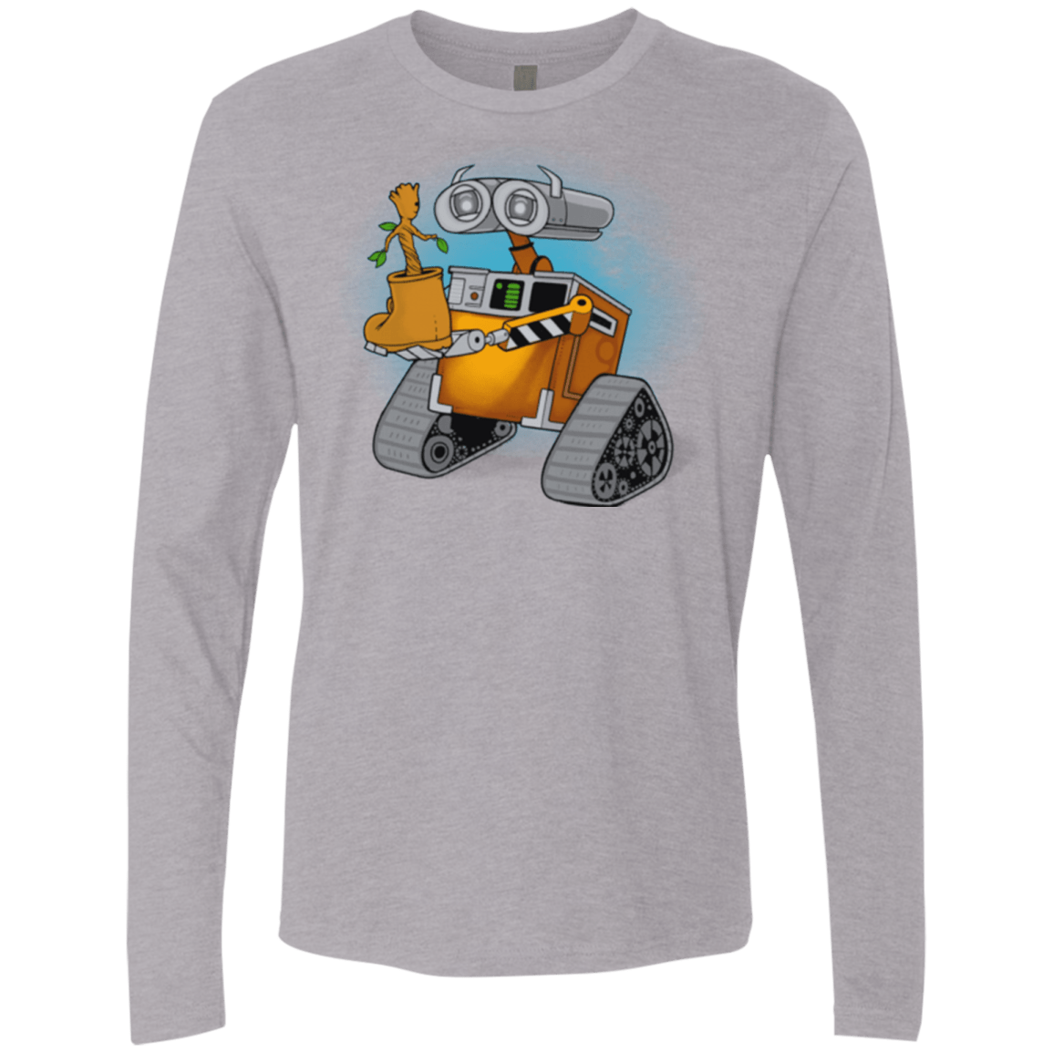 T-Shirts Heather Grey / Small Life found Men's Premium Long Sleeve