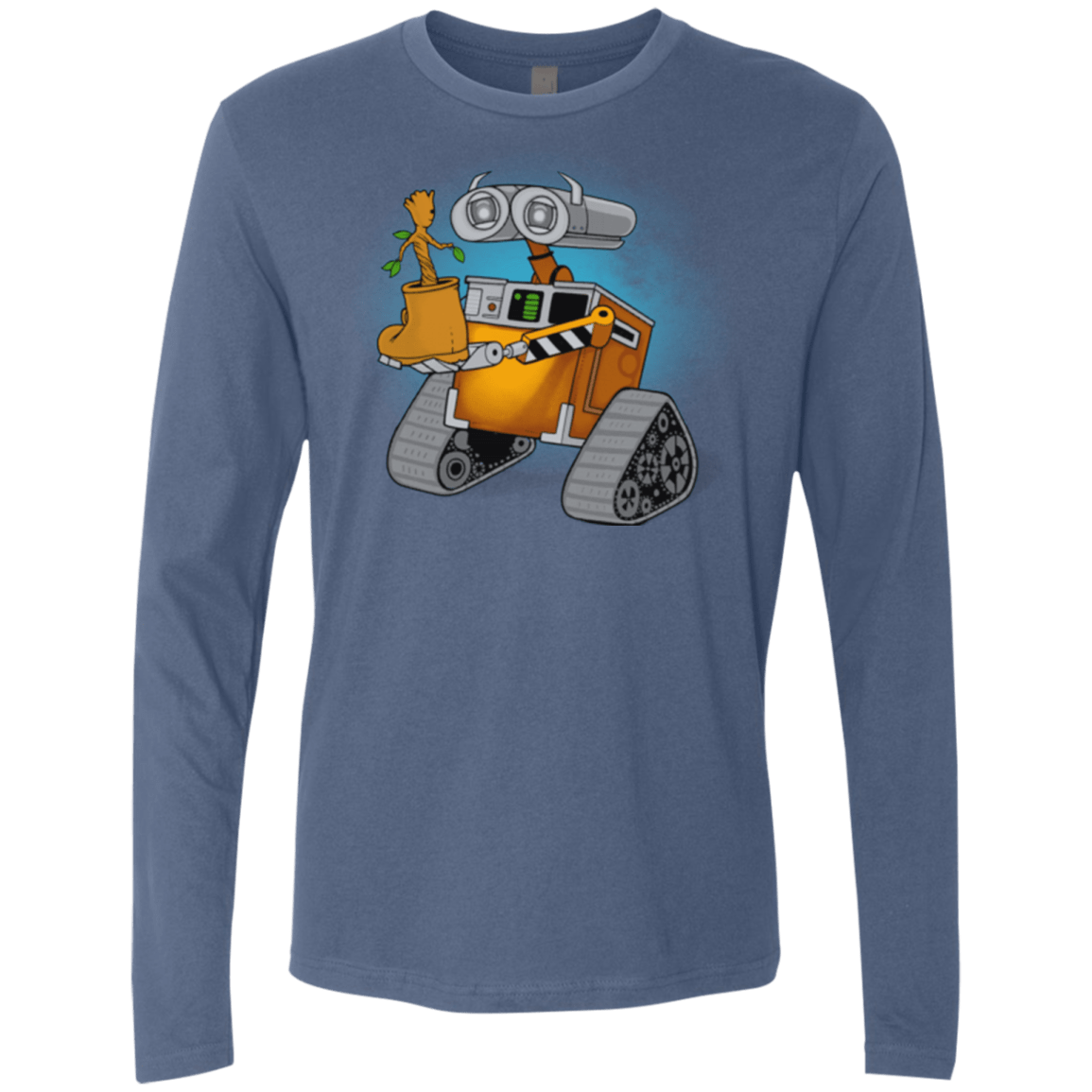 T-Shirts Indigo / Small Life found Men's Premium Long Sleeve