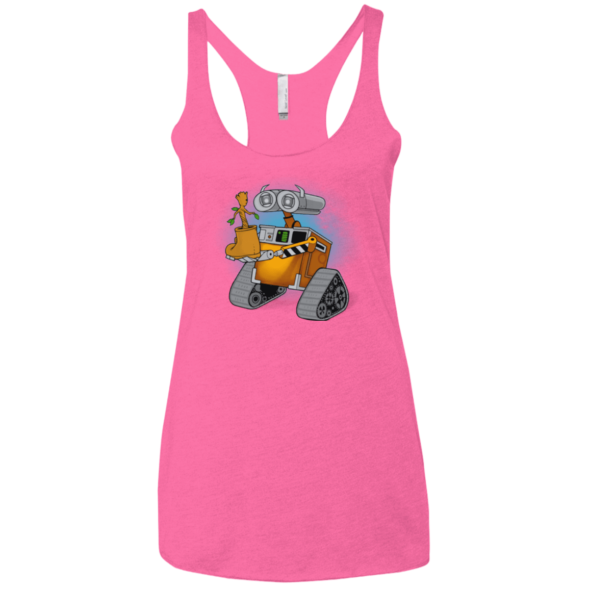 T-Shirts Vintage Pink / X-Small Life found Women's Triblend Racerback Tank