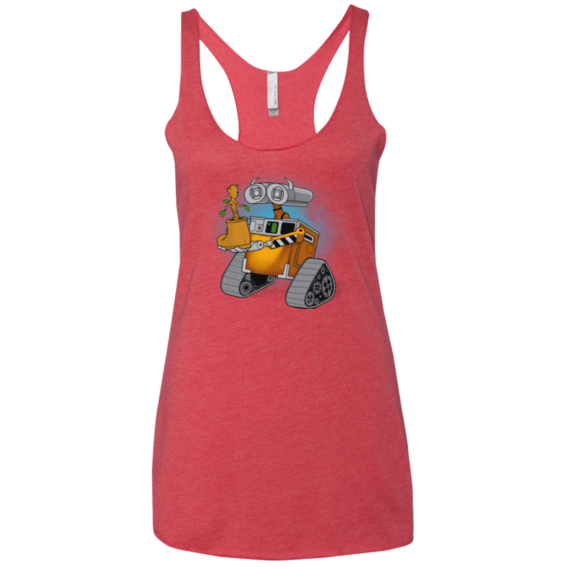 T-Shirts Vintage Red / X-Small Life found Women's Triblend Racerback Tank