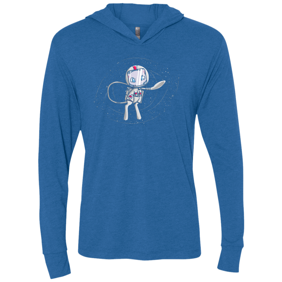 T-Shirts Vintage Royal / X-Small LIFE IN SPACE Triblend Long Sleeve Hoodie Tee