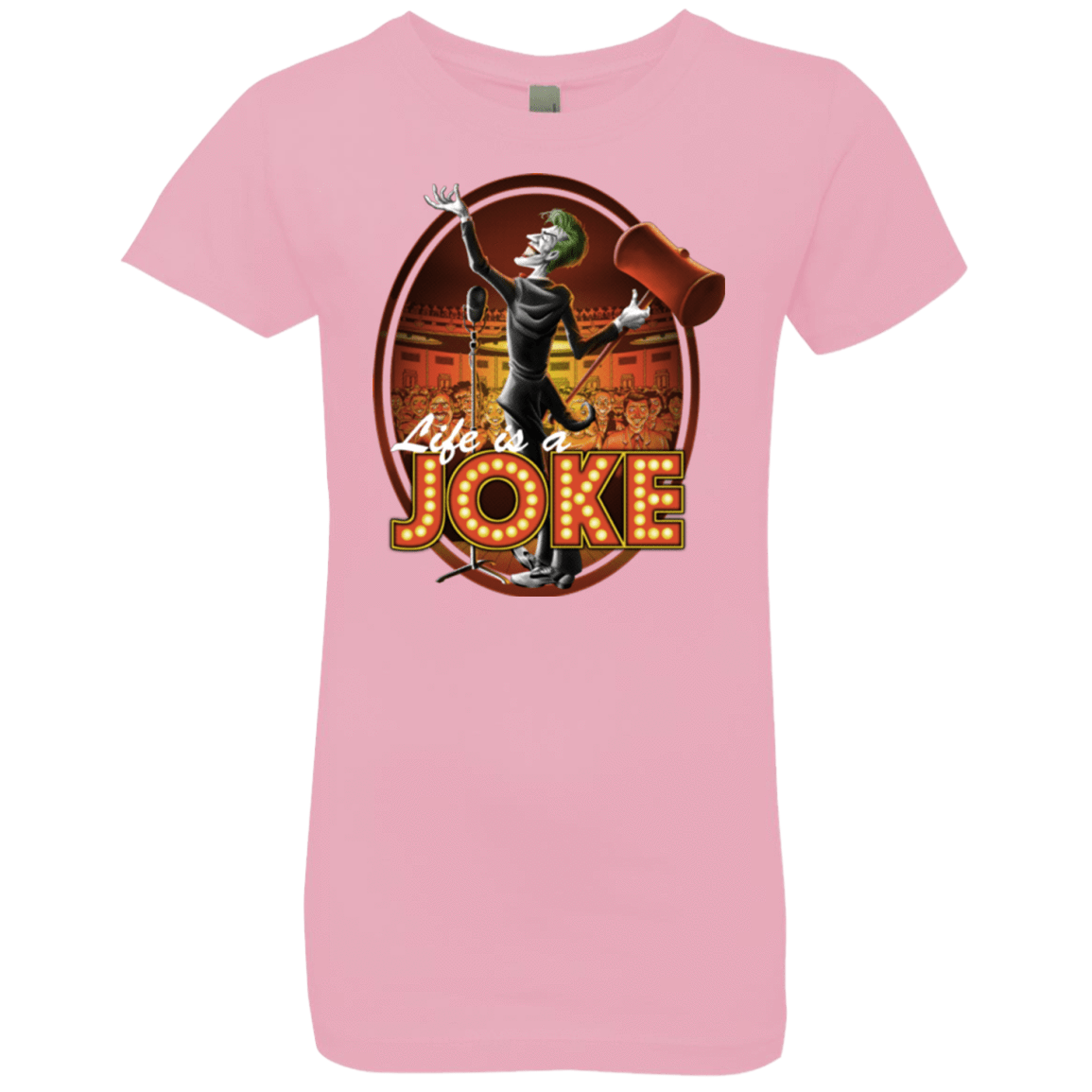 T-Shirts Light Pink / YXS Life Is A Joke Girls Premium T-Shirt