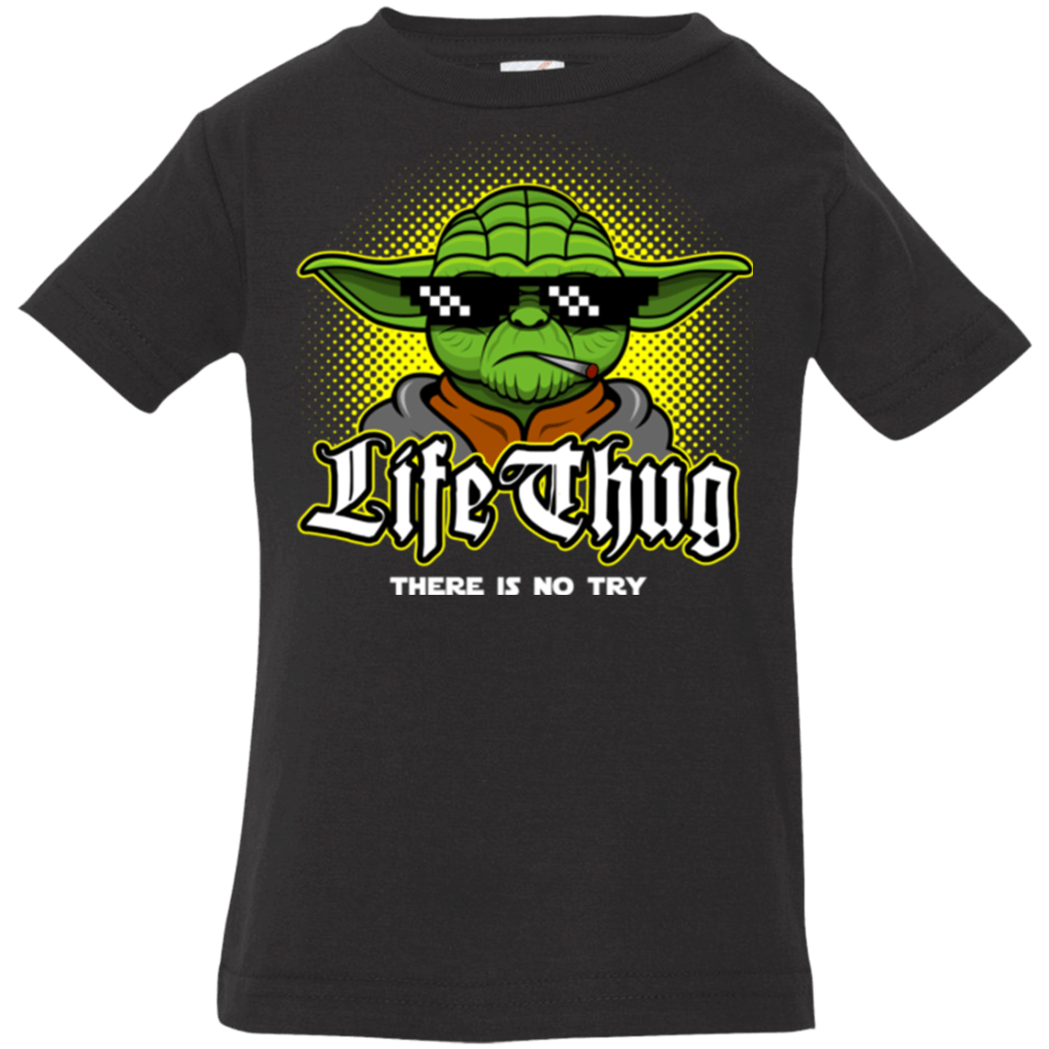 T-Shirts Black / 6 Months Life thug Infant Premium T-Shirt